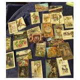 Large amount of vintage postcards, some holiday
