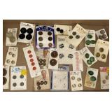 Huge amount of vintage buttons