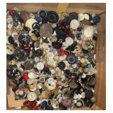 Huge amount of vintage buttons