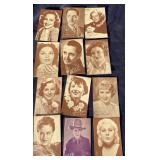 Vintage movie star picture cards