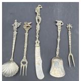 Vintage small silverware utensils