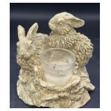 Rabbit small candle holder