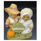 Cherish Teddyï¿½s Thanksgiving figurine