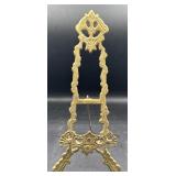 Iron small picture/plate easel/holder 11ï¿½ tall