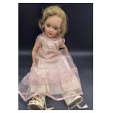 Antique doll on skates