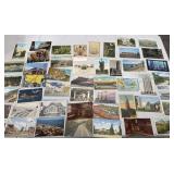 Huge a lot of postcards
