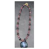 Vintage Dichroic necklace