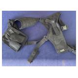 Shoulder holster for a gun