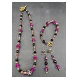 Bandage necklace/bracelet/earrings
