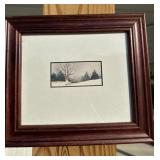 Laura Barnhart winter original watercolor,