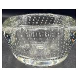 MCM Murano style bubble art glass