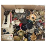 Huge amount of vintage buttons