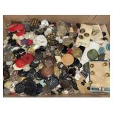 Huge amount of vintage buttons