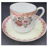 Occupied Japan, small teacup, and saucer