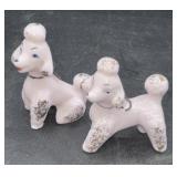 vintage miniature Porcelain Pink poddles