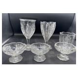 Antique press glass