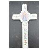 Precious moments the Lord is my Shepherd cross