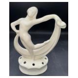 Art deco flower frog