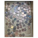 Flat full of pennies