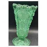 Imperial  press glass vase, 6 inch tall