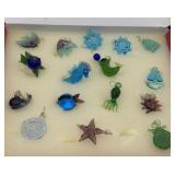 Global village fine glass engraving ornaments
