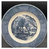Currier & Ives 10ï¿½ Gristmill plate