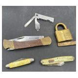 Pocket knives/lock