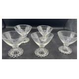 Anchor Hocking Glass sherbets