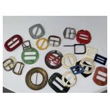 Vintage belt buckles