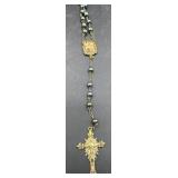 Mother of Pearl Lustre beads rosary