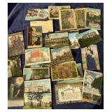 Large variety of vintage postcards