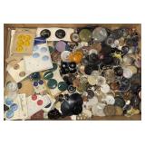 Huge amount of vintage buttons