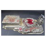 Mid-century oriental smoking set