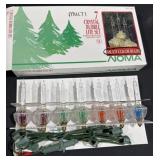 Vintage crystal bubble lights Christmas