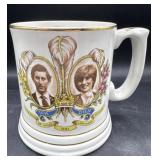 Prince Charles Lady Diana Royal over house,