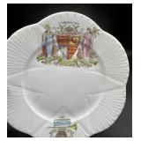 King George coronation plate 6.5 inch