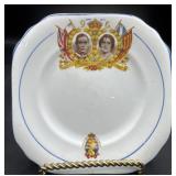 King George coronation 1937 bread plate 6 inch
