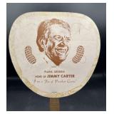Vintage Jimmy Carter political fan