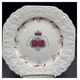 Queen Elizabeth silver Jubilee plate 8.5 inch
