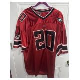 Georgia #20 bulldogs sports jersey
