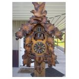 Large decorative battery cuckoo clock non-tested