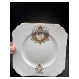 Queen Elizabeth coronation bread plate 1953