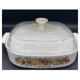 Corning ware Square casserole 12 inch wide tuna
