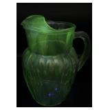 Green depression, uranium large glass water,