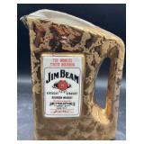 Jim Beam weeping gold large pitcher 7.5 inch tall