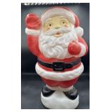 Vintage small Santa blow mold 19' tall