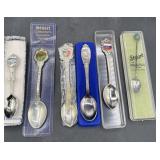 Vintage souvenir spoons small