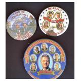 Democrat political buttons, Bill Clinton