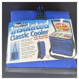 New insulated classic cooler holds 30 cans