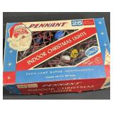 Vintage Christmas lights in original box
